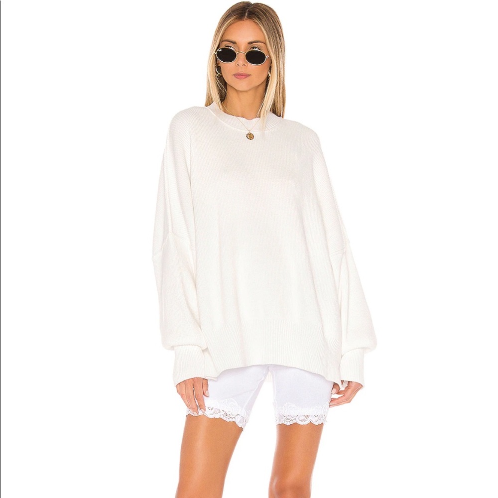 Free People Easy Street Tunic White